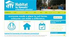 Desktop Screenshot of habitatnwct.org